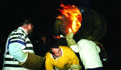 Tar Barrels at Ottery St Mary