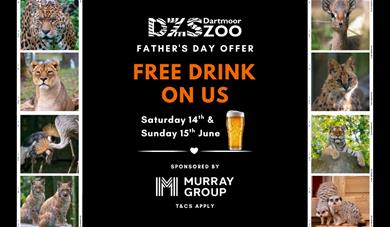 Father's Day: FREE drink on us!