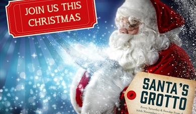 Santa's Grotto at House of Marbles