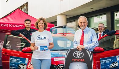 Princesshay and FORCE Cancer Charity car raffle