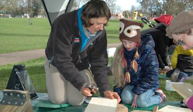 Nest box building at Seaton Wetlands