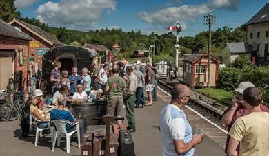‘RAILS AND ALES’ GALA AT THE SOUTH DEVON RAILWAY