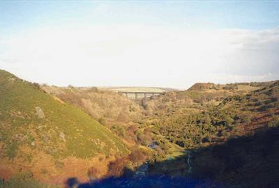 Photo of West Okement Valley and Meldon Viaduct