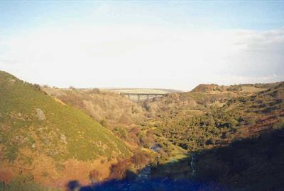 Photo of West Okement Valley and Meldon Viaduct