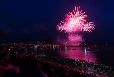 British Firework Championships on Plymouth Hoe