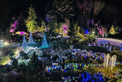 Christmas Illuminations at Babbacombe Model Village