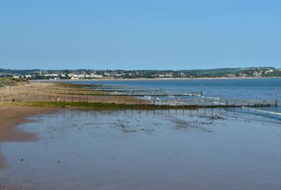 The beach at Dawlish Warren