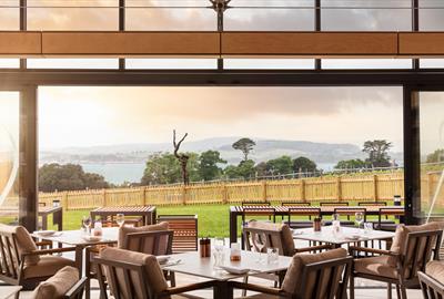 The Pool House Restaurant and Bar, Lympstone Manor Hotel