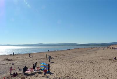 Exmouth sandy beach