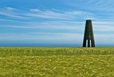 Dartmouth Marker from footpath near Coleton Fishacre. Photographer Paul Roberts, Devon.