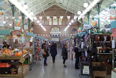 Newton Abbot inside market