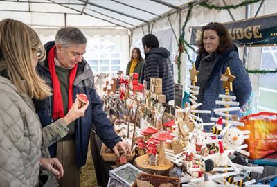 Buckfast Abbey Christmas Market