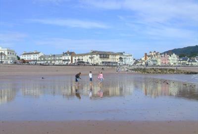 Sidmouth town beach