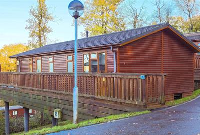 Belvedere Edge lodge outside - Finlake Park, Chudleigh, Devon