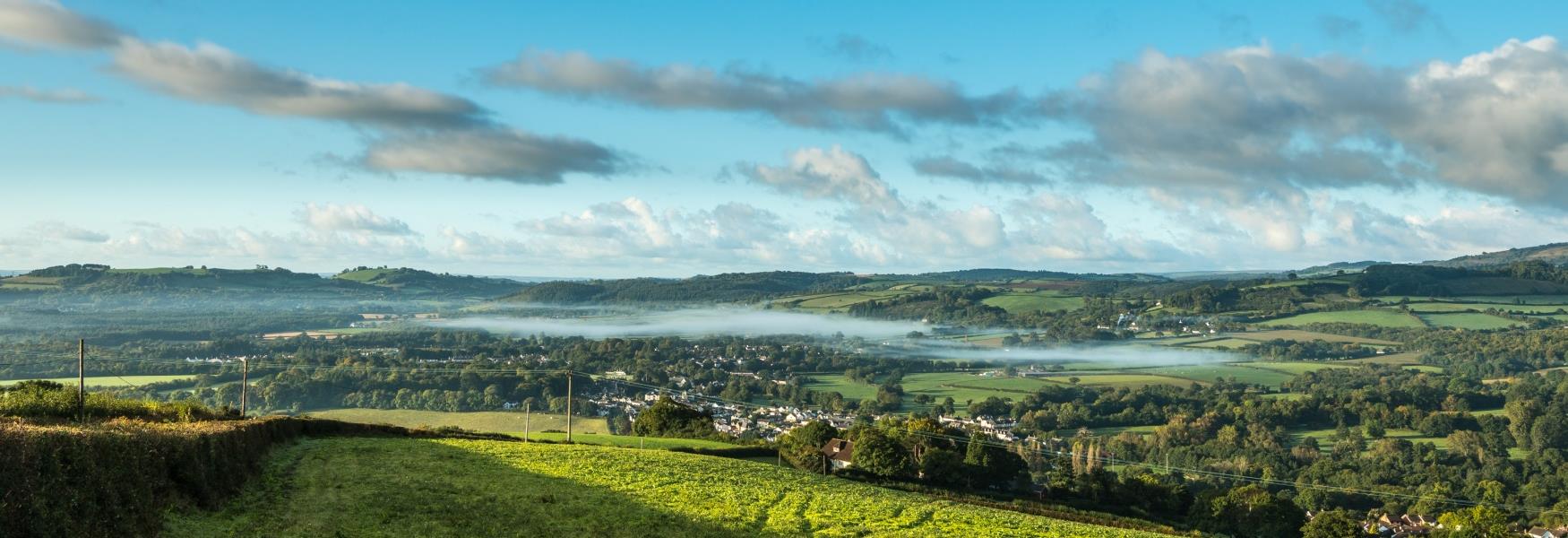 Countryside around Bovey Tracey