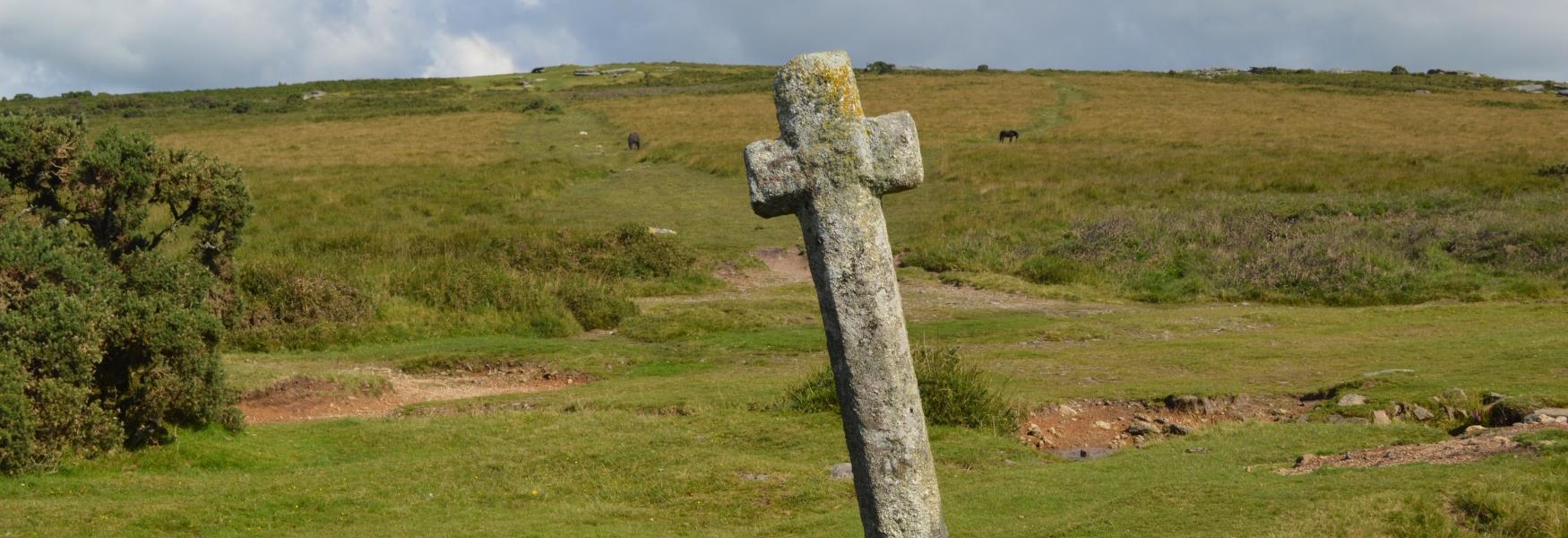 Granite Cross on Dartmoor