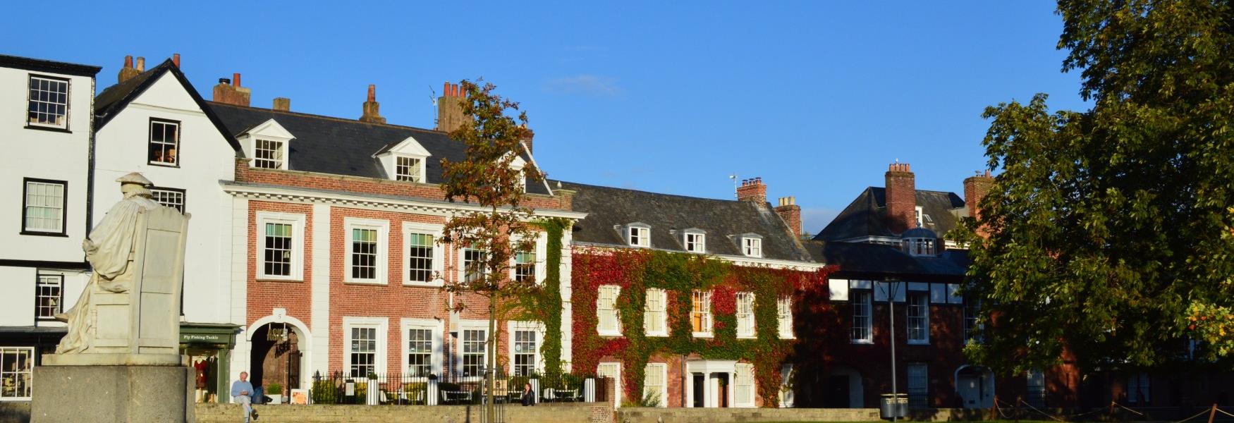 Exeter Cathedral Close