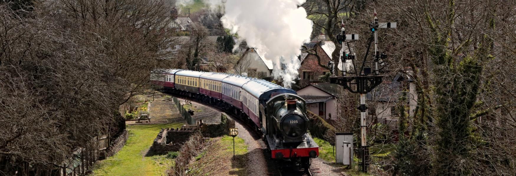 Steam Train at South Devon Railway