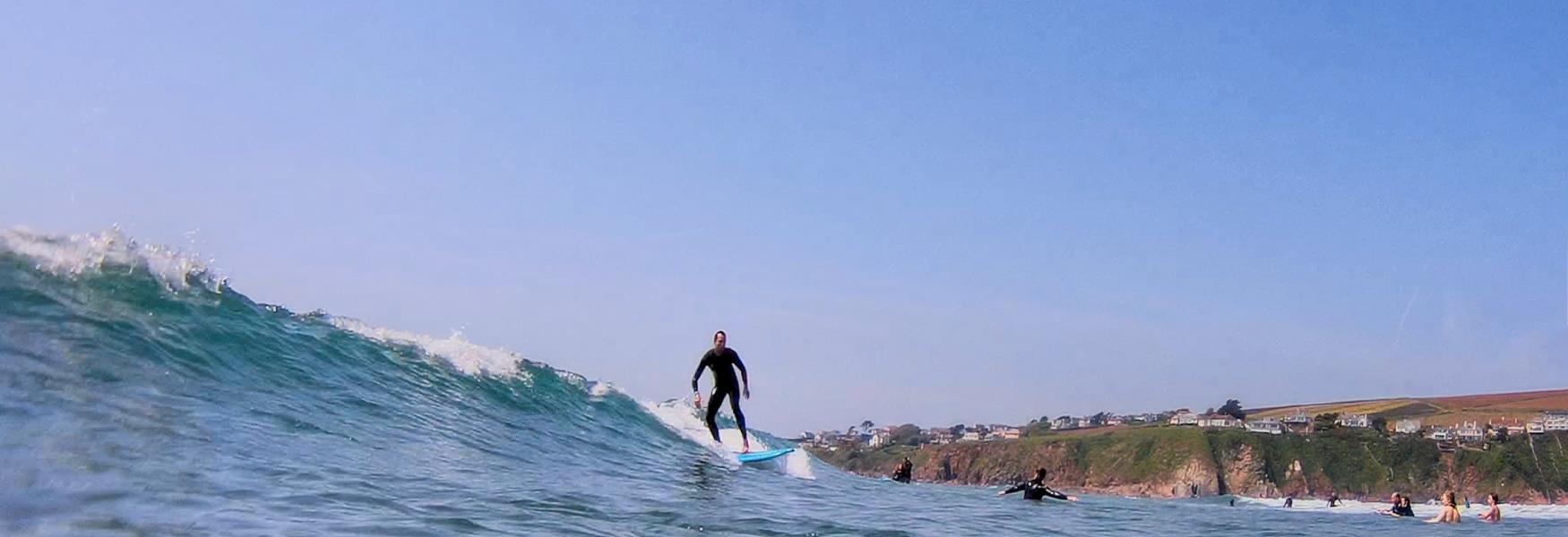 Surfer at Bantham