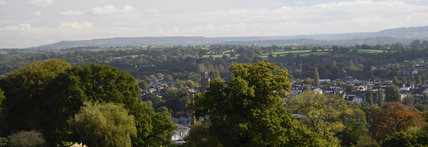 Countryside around Tiverton