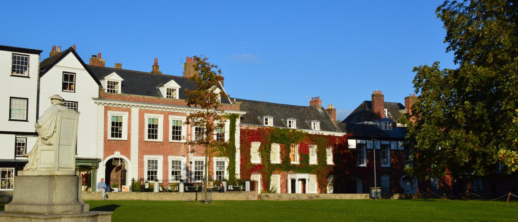 Exeter Cathedral Close