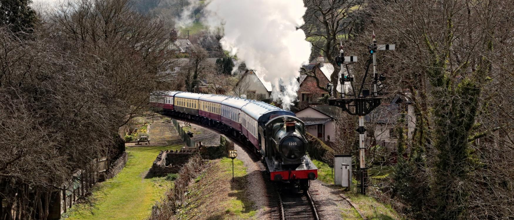 Steam Train at South Devon Railway