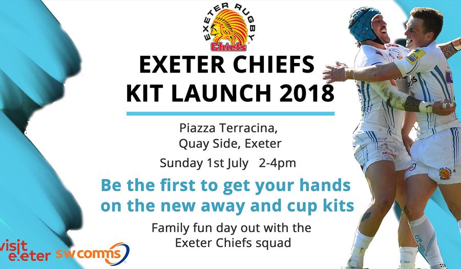 Exeter Chiefs Kit Launch - Visit South Devon