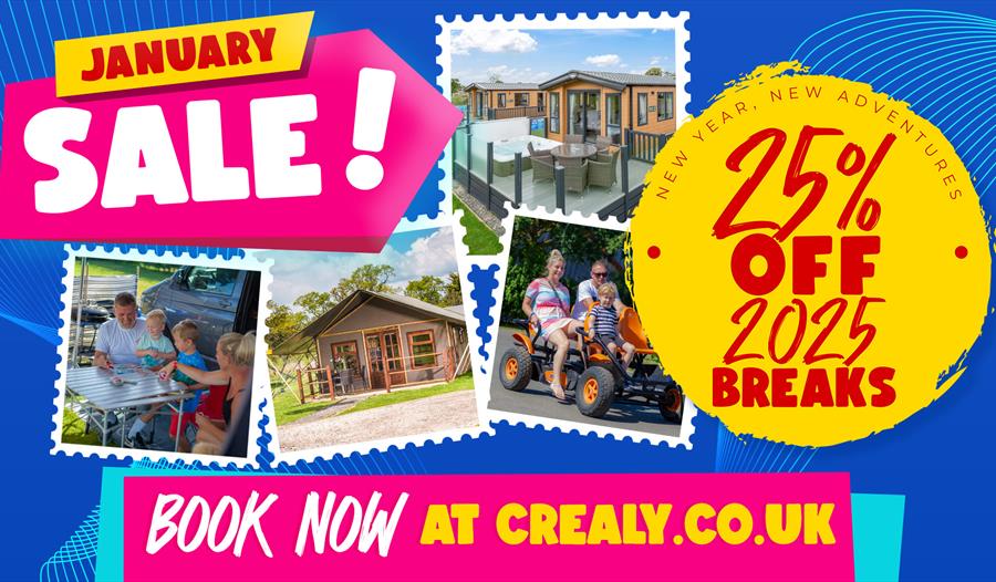 Crealy January Sale