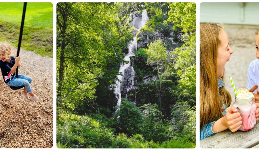 Summer Waterfall Fun