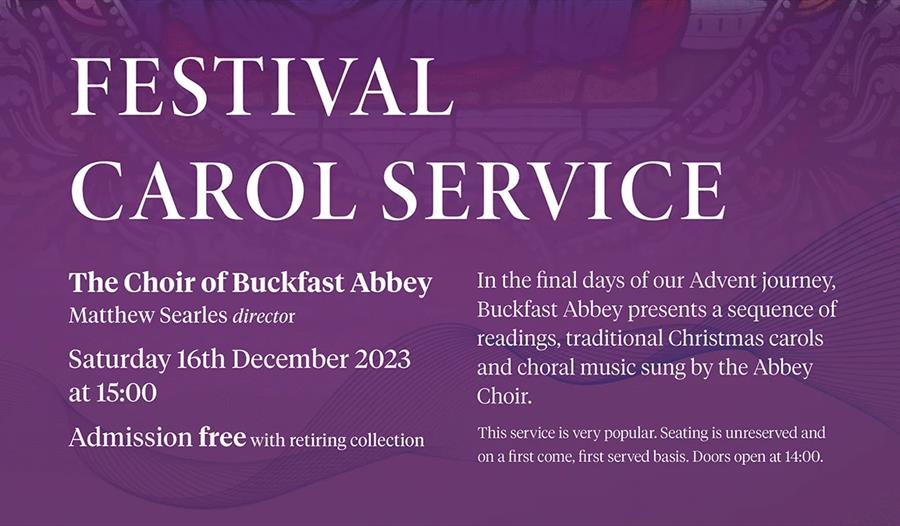 Buckfast Abbey Festival Carol Service