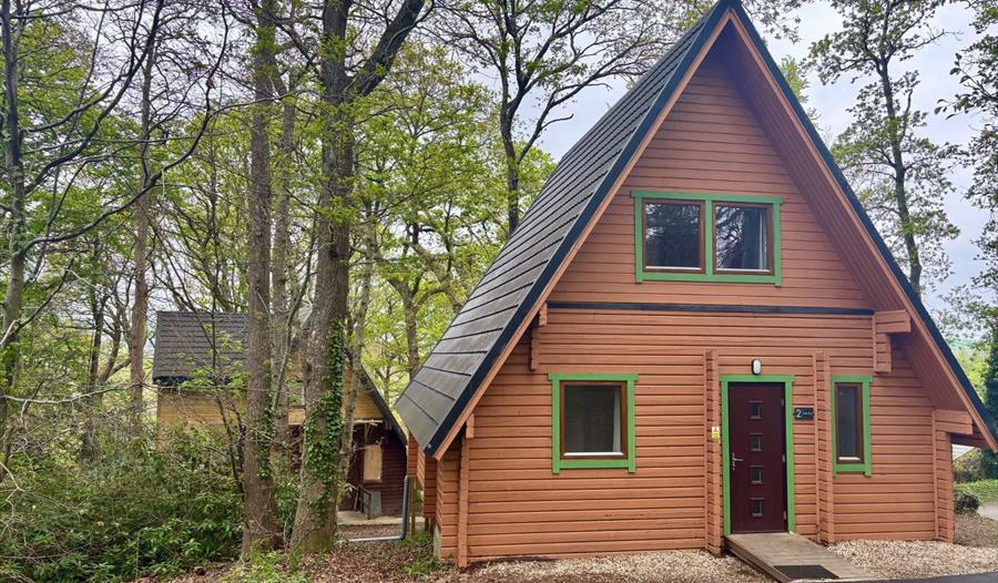 Acorn Lodge located within Finlake Resort & Spa in Chudleigh, Devon.