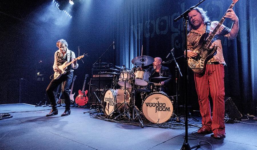 Hendrix, Clapton & Cream by Voodoo Room. Nov 16th The Barnfield Theatre