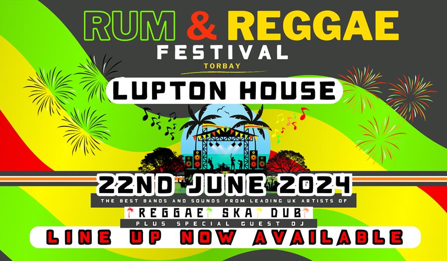 Rum & Reggae Festival, Lupton House Visit South Devon