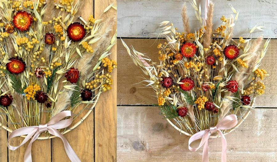 Dried Flowers Wreath Workshop