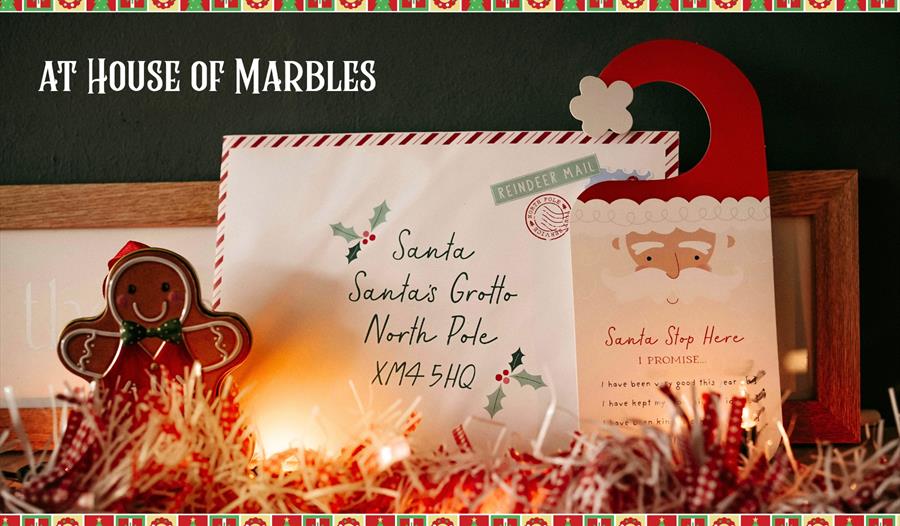 Santa's Grotto at House of Marbles