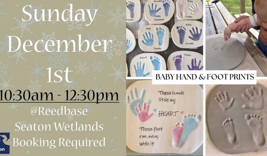 Baby & Toddler Hand & Foot Clay Imprints
