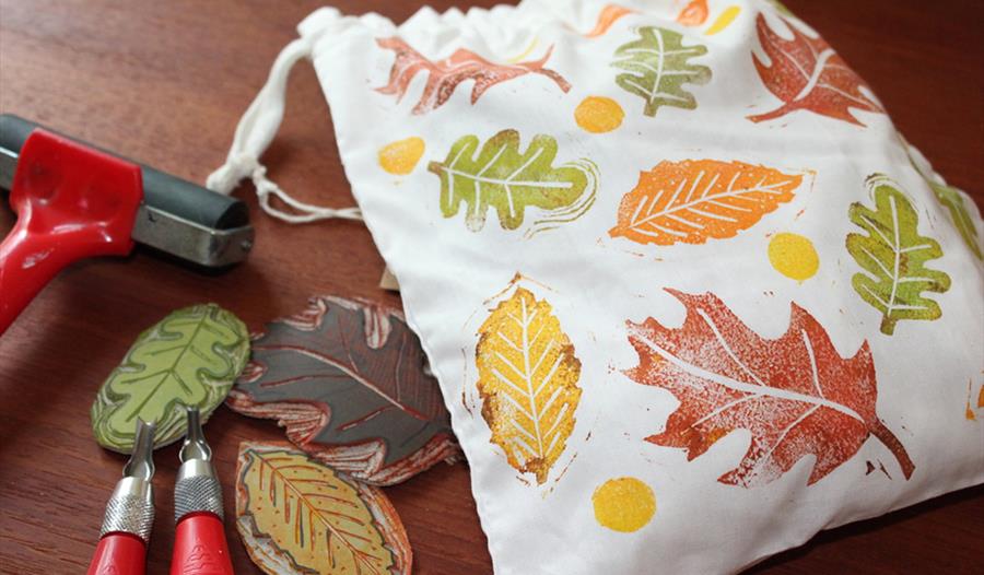 Block Printed Bag