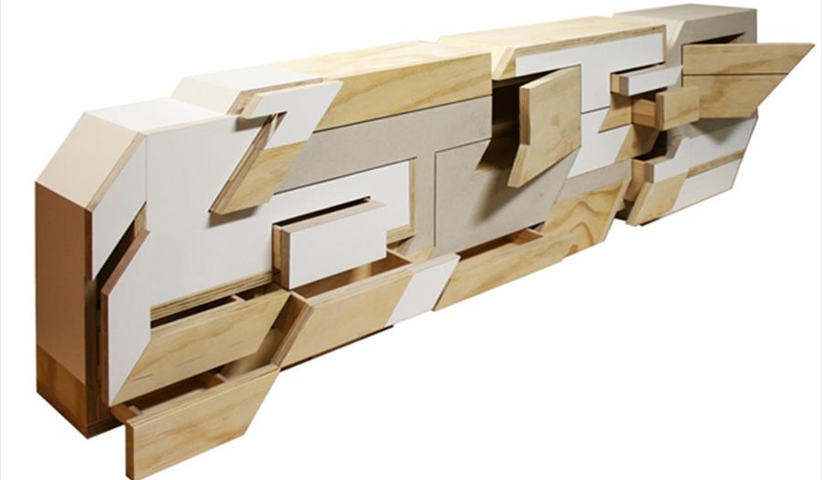 Boris Tellegen 'Atled 2' Masters of Invention exhibition at Devon Guild of Craftsmen