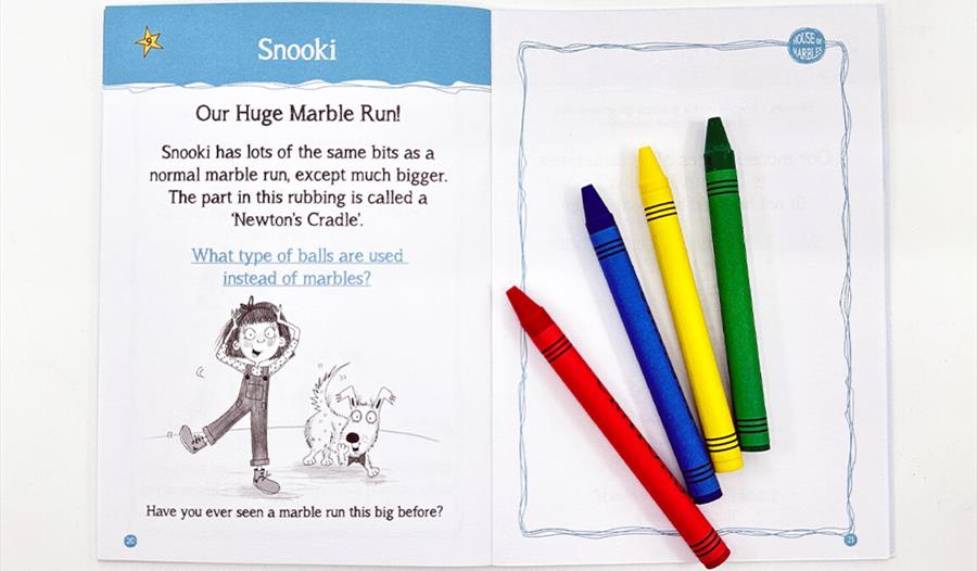 Brass Rubbing Trail at House of Marbles