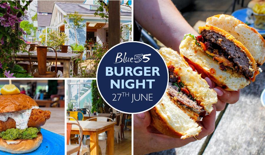 Burger Night – One Night Only - China Blue