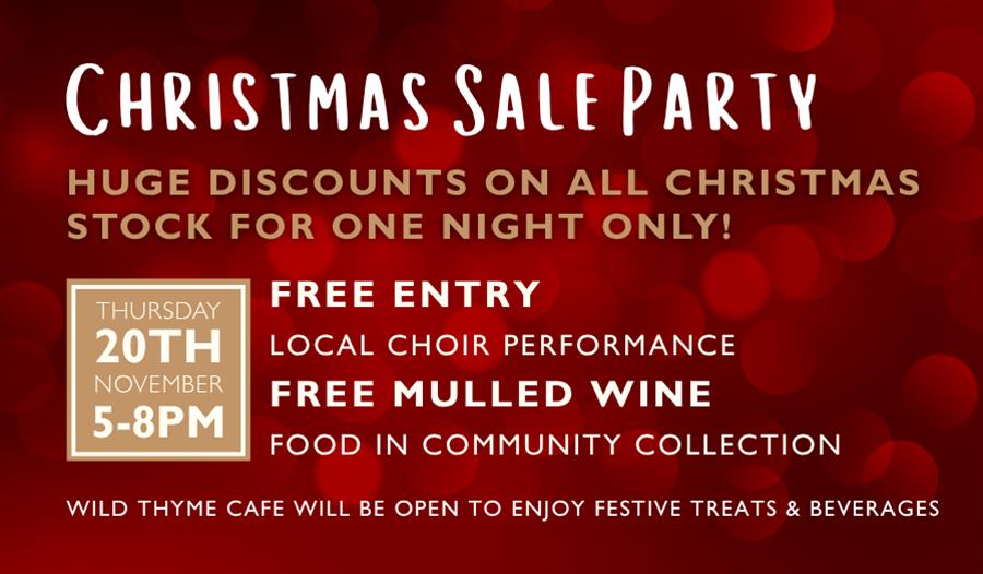 Christmas Sale Party