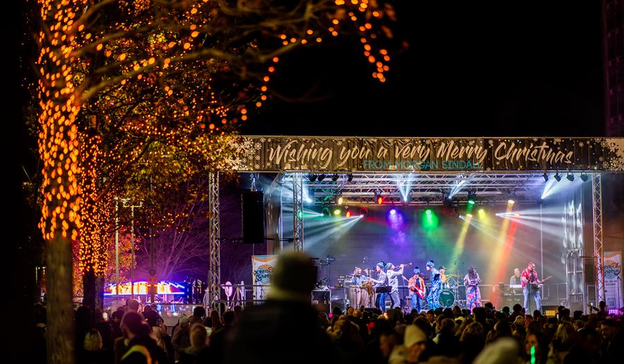 Plymouth City Centre Christmas Lights Switch-On Event