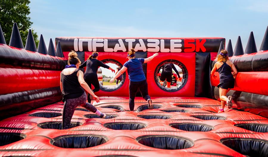 The Inflatable 5k at Westpoint Exeter