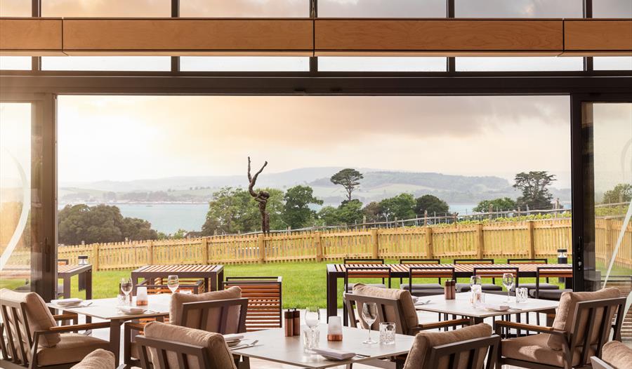 The Pool House Restaurant and Bar, Lympstone Manor Hotel