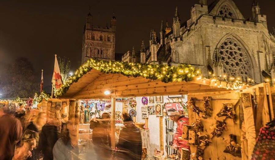 Exeter Cathedral Christmas Market Visit South Devon