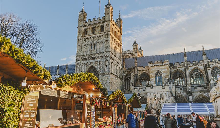 Exeter Cathedral Christmas Market - Visit South Devon