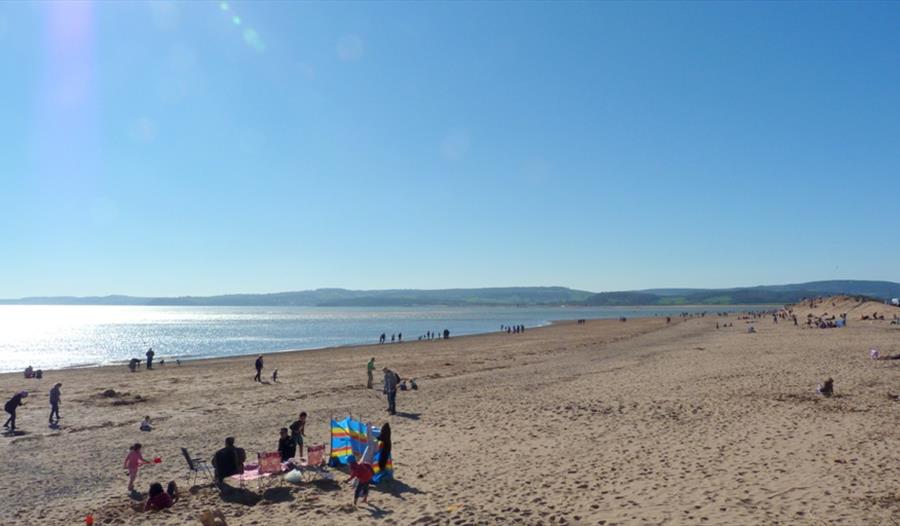 Exmouth sandy beach