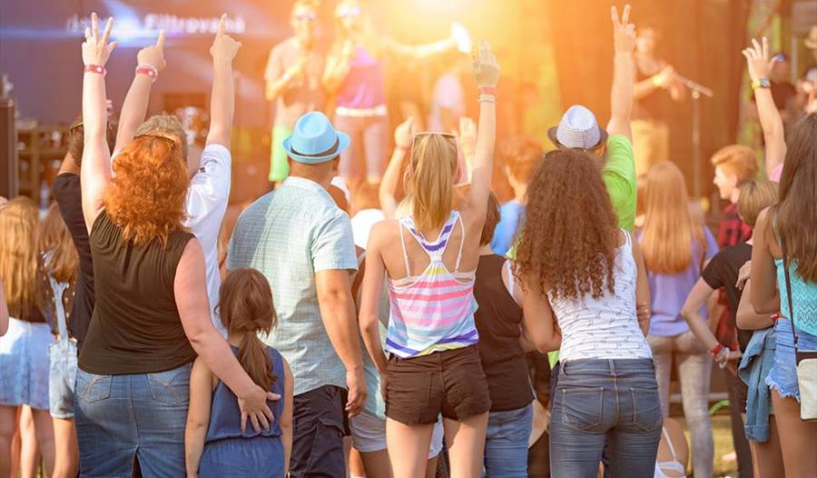 Party in the Park, Hoburne Devon Bay, Paignton, Devon