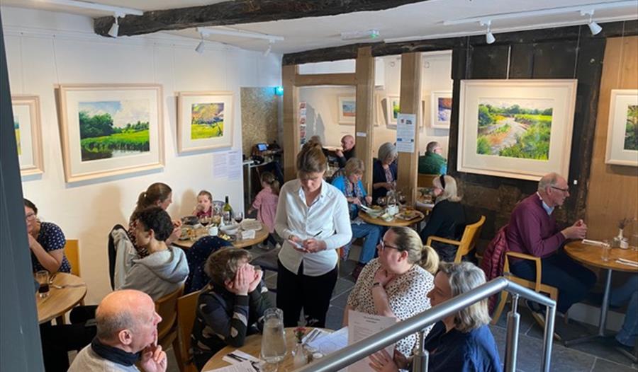 Bovey Paradiso Café Restaurant and Art Gallery