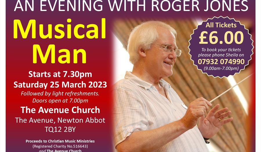Roger Jones Music Man Newton Abbot